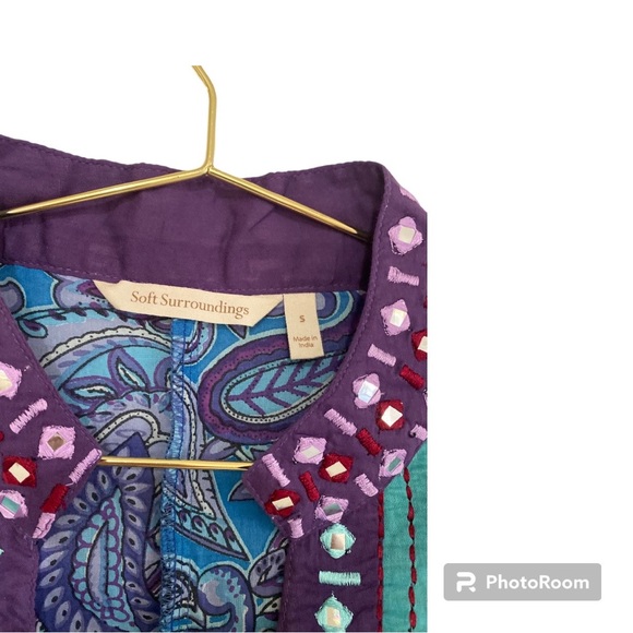 Soft Surroundings Boho Top - Picture 3 of 3